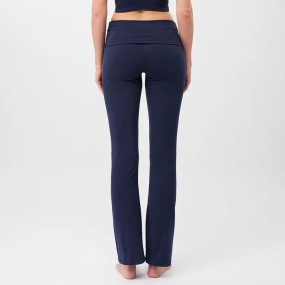 Kalhoty Mandala Roll Down Pants Blue Night