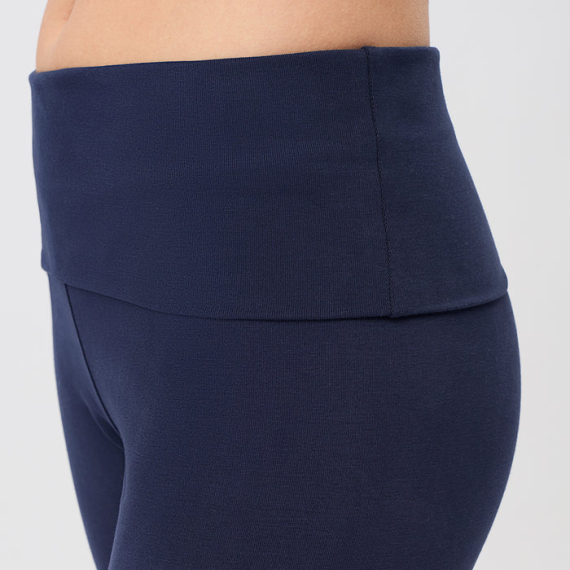 Kalhoty Mandala Roll Down Pants Blue Night