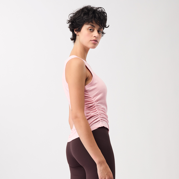 Top Mandala Cropped Ruffled Top English Rose