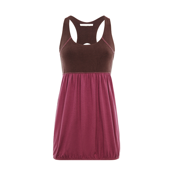 Tílko Mandala Comfort Fit Top Black Coffee/Crushed Violet