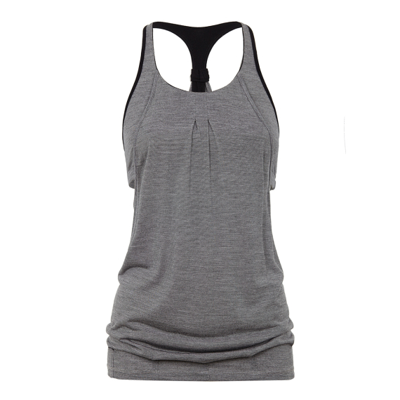 Tílko Mandala Soft Overlay Top Anthrazit