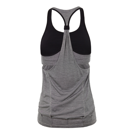 Tílko Mandala Soft Overlay Top Anthrazit