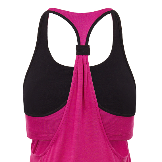 Tílko Mandala Soft Overlay Top Pink