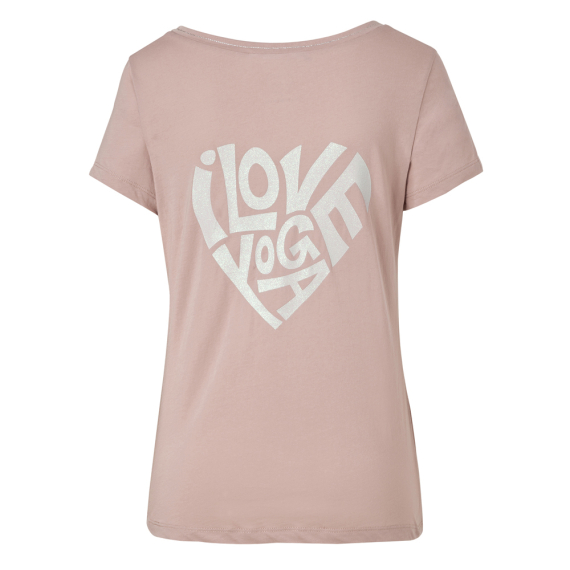 Triko Mandala I Love Yoga Tee Soft Peach Triko Mandala I Love Yoga Tee Soft Peach