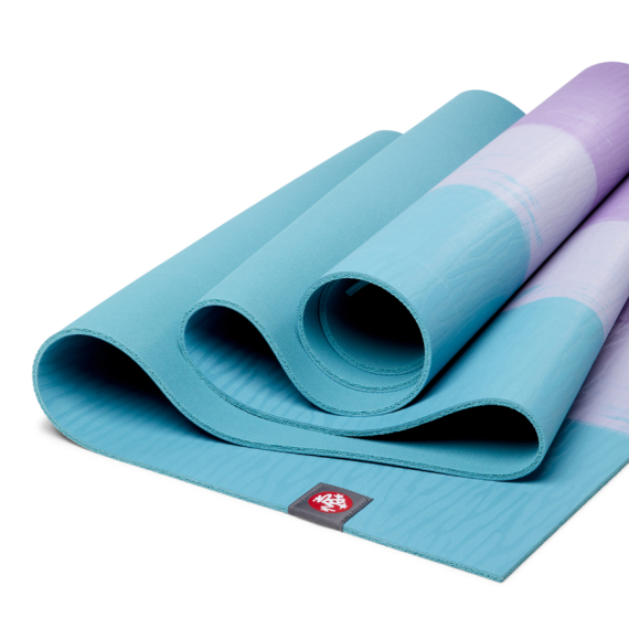 Kaučuková jogamatka Manduka eKO Lite™ Mat 4 mm Aqua Stripe