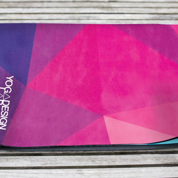 Cestovní designová jogamatka Yoga Design Lab Travel Mat 1,5 mm Geo