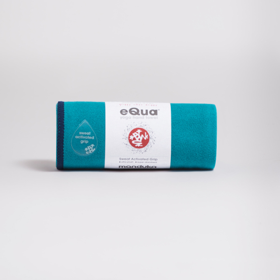 Malý jógový ručník Manduka eQua® Hand Towel Harbour