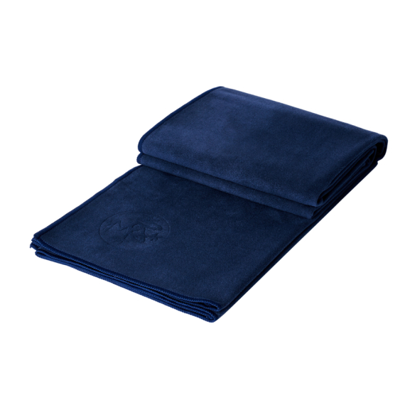 Velký jógový ručník Manduka eQua® Mat Towel Midnight - prodloužený