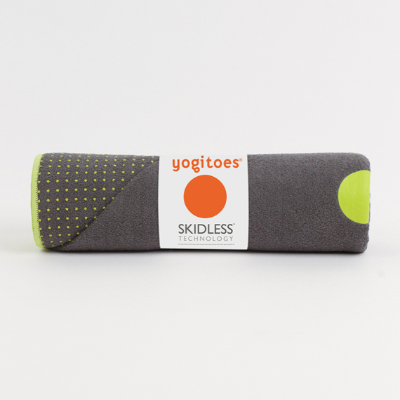 Velký ručník na jógu se silikononovými body Manduka yogitoes® Thunder Velký ručník na jógu se silikononovými body Manduka yogitoes® Thunder