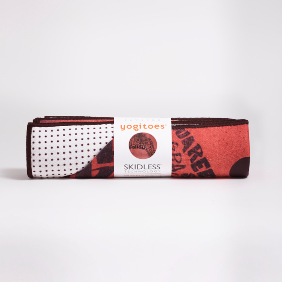 Velký ručník na jógu se silikononovými body Manduka yogitoes® Grace