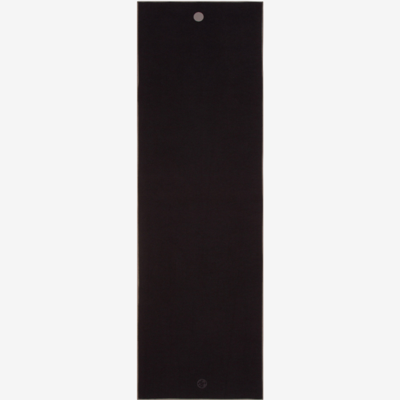 Velký ručník na jógu se silikononovými body Manduka yogitoes® Black Earth
