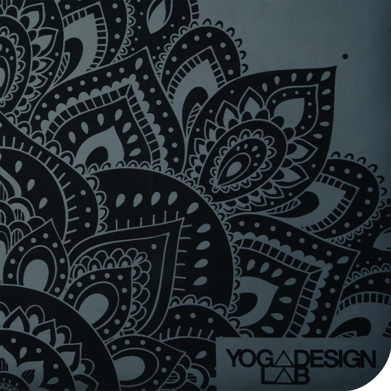 Kaučuková jogamatka Yoga Design Lab Infinity Mat 3mm Mandala Charcoal