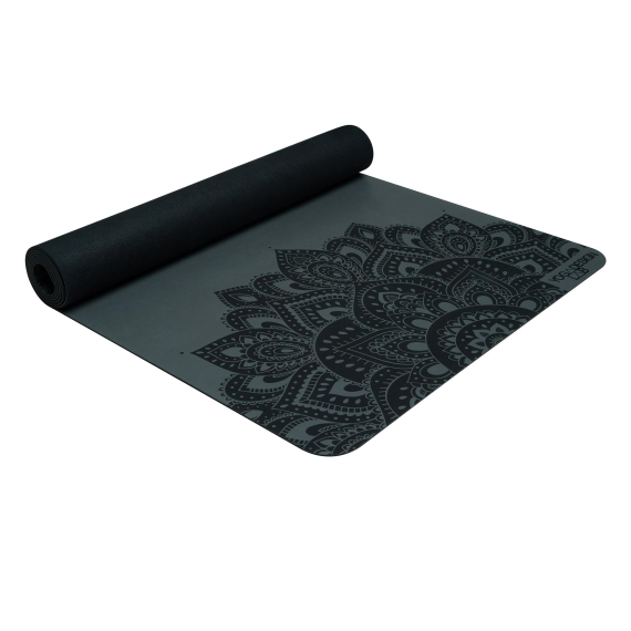 Kaučuková jogamatka Yoga Design Lab Infinity Mat 3mm Mandala Charcoal