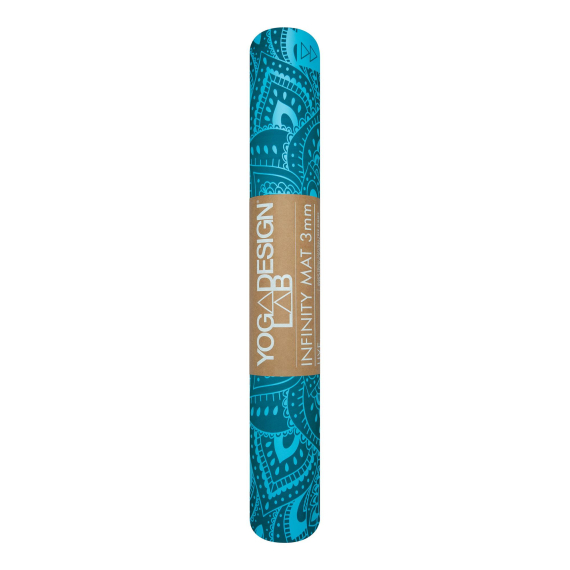 Kaučuková jogamatka Yoga Design Lab Infinity Mat 3mm Mandala Aqua