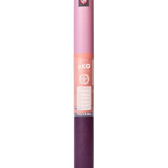 Cestovní jogamatka Manduka eKO SuperLite® Travel Mat Fuchsia Stripe