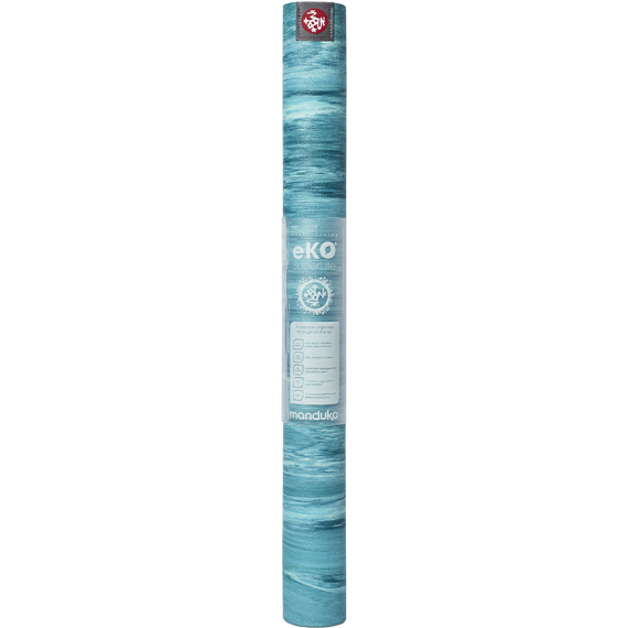 Cestovní jogamatka Manduka eKO SuperLite™ Travel Mat Bondi Blue Marbled 172 cm