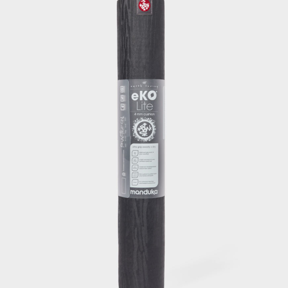 Kaučuková jogamatka Manduka eKO Lite™ Mat 4 mm Charcoal