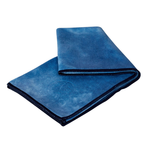 Malý jógový ručník Manduka eQua® Hand Towel Camo Blue Tie Dye