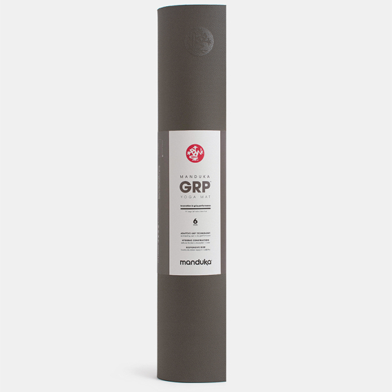 Jogamatka na hot/bikram jógu Manduka GRP 6mm® Steel Grey LONG
