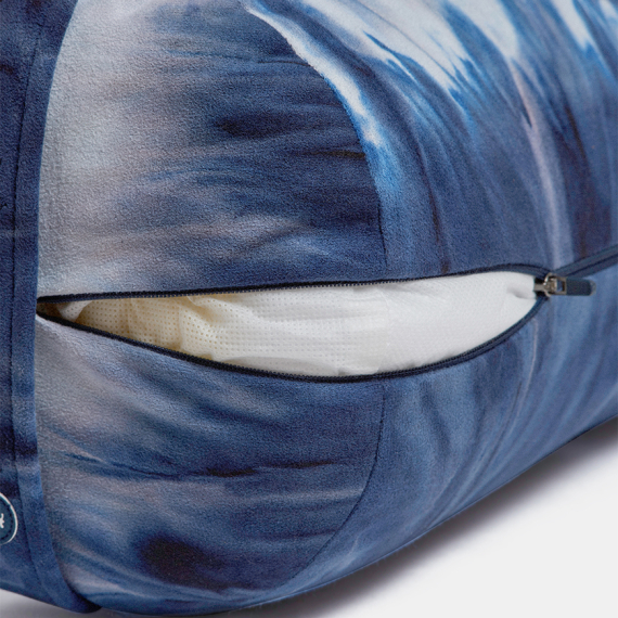 Polštář na jógu Manduka Enlight™ Rectangular Bolster Hand Dye Midnight