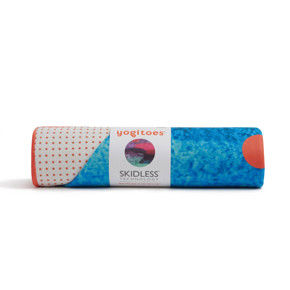 Velký ručník na jógu se silikononovými body Manduka yogitoes® Tapestry