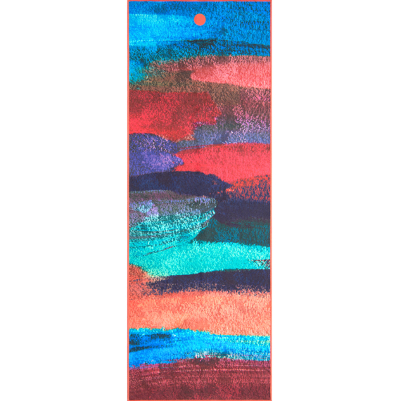 Velký ručník na jógu se silikononovými body Manduka yogitoes® Tapestry