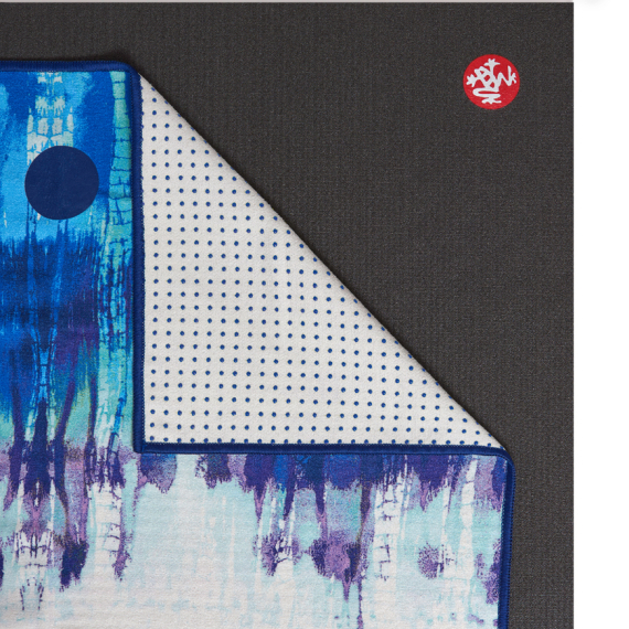 Velký ručník na jógu se silikononovými body Manduka yogitoes® Vibration