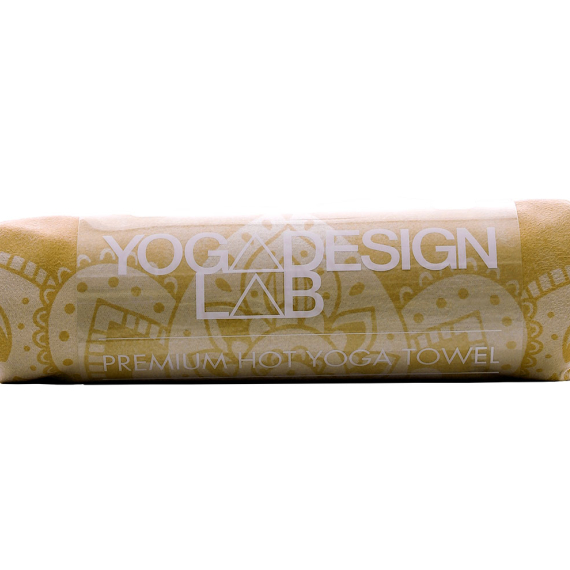 Ručník na jógu Yoga Design Lab Mat Towel Mandala Gold