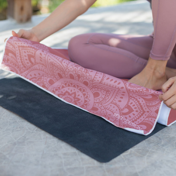 Ručník na jógu Yoga Design Lab Mat Towel Mandala Ginger Ručník na jógu Yoga Design Lab Mat Towel Mandala Ginger
