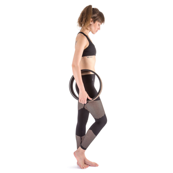Kruh na jógu Yoga Design Lab Yoga Wheel Mandala Black
