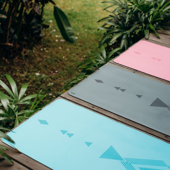 Kaučuková jogamatka Yoga Design Lab Infinity Mat 5mm Tribal Aqua