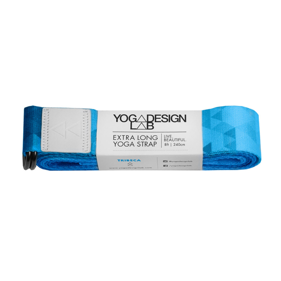 Pásek na jógu Yoga Design Lab Strap Tribeca Blue