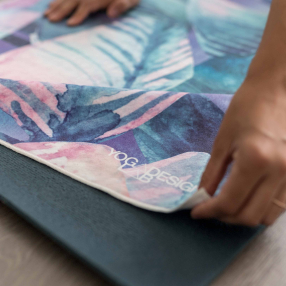 Ručník na jógu Yoga Design Lab Mat Towel Tropika