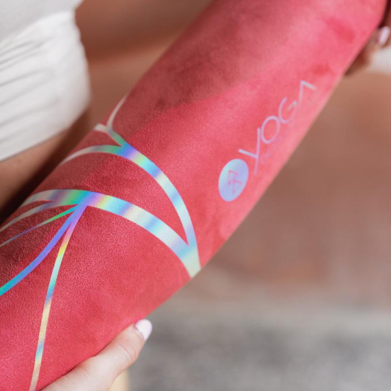 Cestovní designová jogamatka Yoga Design Lab Travel Mat 1,5 mm Iris