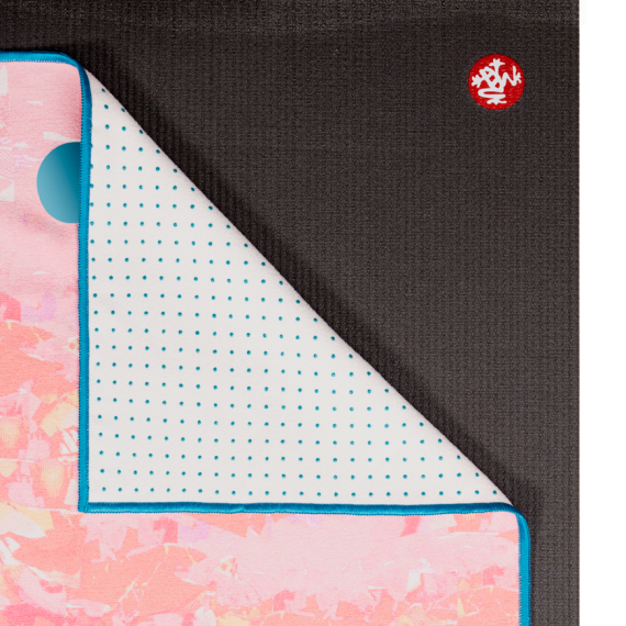 Velký ručník na jógu se silikononovými body Manduka yogitoes® Paper Landscape