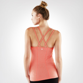 Tílko Manduka Cross Strap Cami Heather Vibrance
