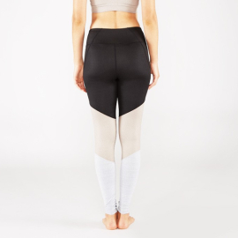 Dlouhé legíny Manduka Radiant Legging Black Sheen