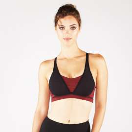 Sportovní podprsenka Manduka Illusionist Bra Ruby