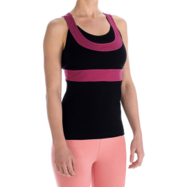 Tílko Saprema Devi singlet Černo-růžová