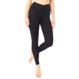 Dlouhé legíny Mandala High Rise Wrap Legging Black