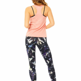 Dlouhé legíny Mandala Printed Tencel Legging Bali Ikat Print