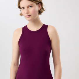 Tílko Mandala Always Fit Top Black Plum