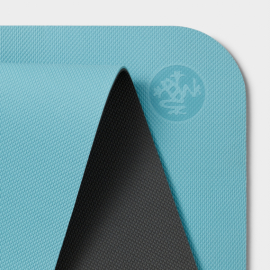 Jógamatka pro začátečníky Manduka Begin 5 mm Blue Lotus Thunder Jógamatka pro začátečníky Manduka Begin 5 mm Blue Lotus Thunder