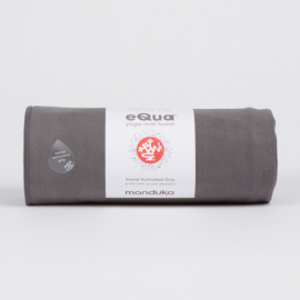 Velký jógový ručník Manduka eQua® Mat Towel Thunder Velký jógový ručník Manduka eQua® Mat Towel Thunder