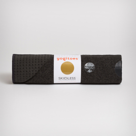 Ručník na jógu se silikonovými body Manduka Yogitoes® - Onyx