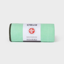 Velký jógový ručník Manduka eQua® Mat Towel Green Ash