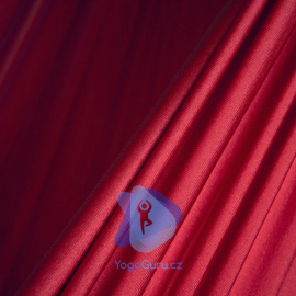 Síť na jógu tmavě červená