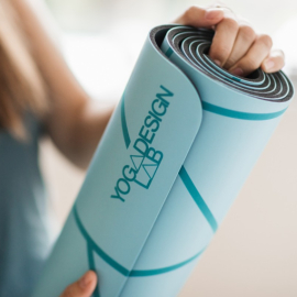 Kaučuková jogamatka Yoga Design Lab Infinity Mat 5mm Geo Aqua Kaučuková jogamatka Yoga Design Lab Infinity Mat 5mm Geo Aqua