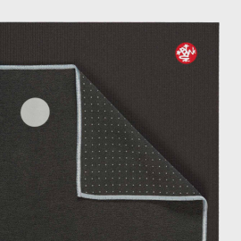 Velký ručník na jógu se silikonovými body Manduka Yogitoes® Grey