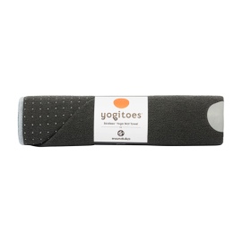 Ručník na jógu se silikonovými body Manduka Yogitoes® - Grey